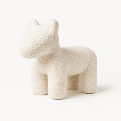 Animal Bouclé Chair – Speels Design met Zachte Luxe