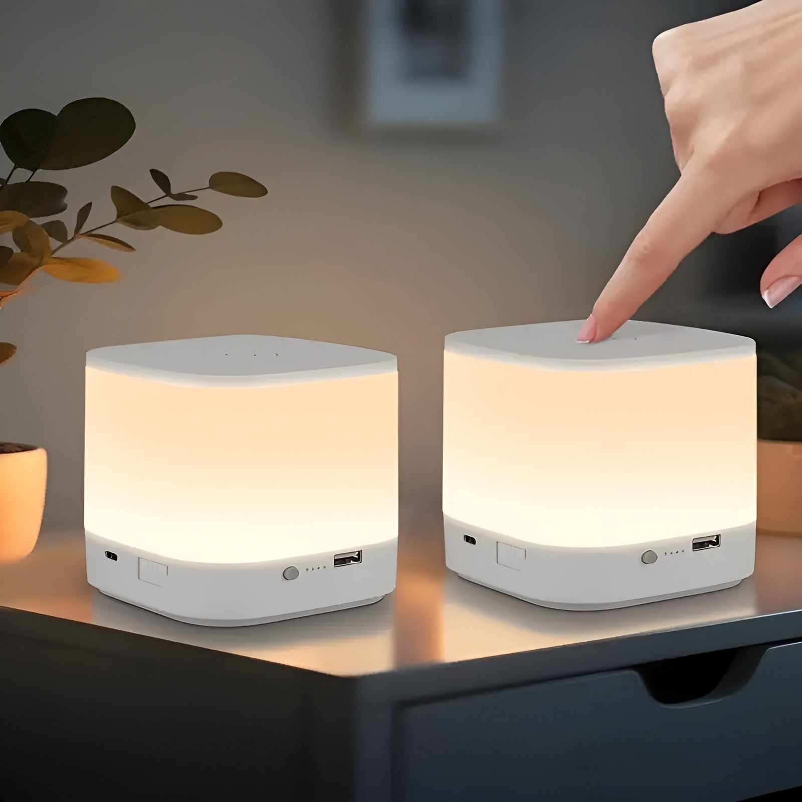 AuriDim – LED Tafellamp met Touch-Dimmer