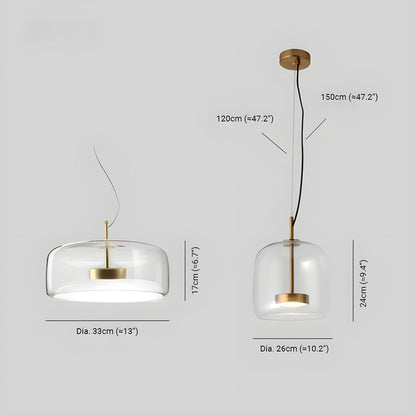LED Hanglamp Glas – Retro Elegantie voor Uw Interieur