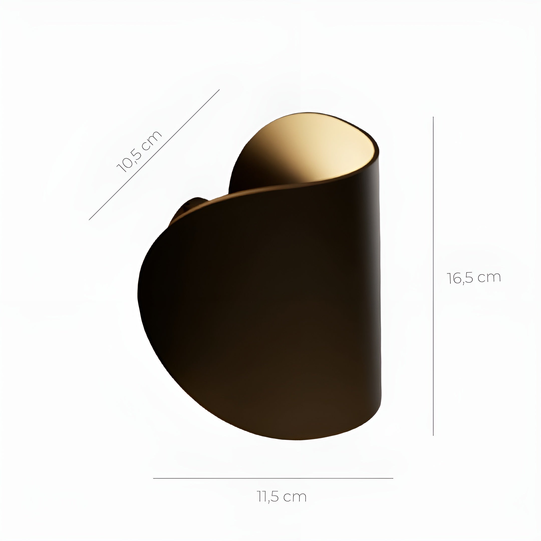 Elyndra – Verstelbare Wandlamp met Sculpturale Vorm