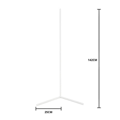 Qivora hoeklamp – zachte kleuren en moderne eenvoud