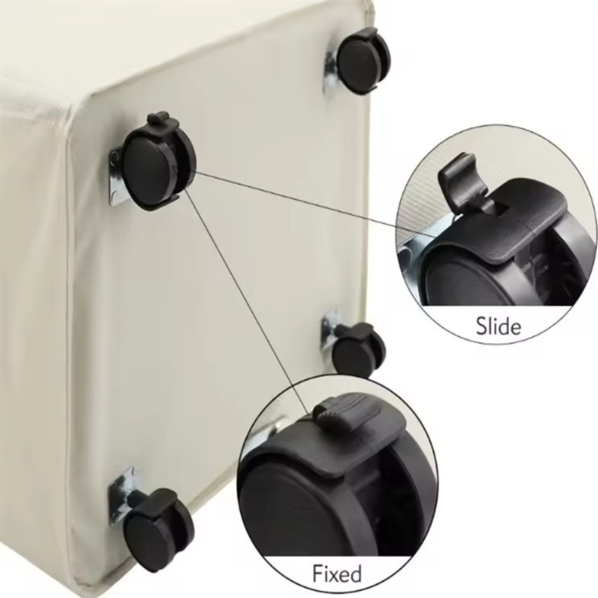 FlexiRoll™ – Plooibare Wasmand op Wieltjes | Waterdicht, Ruim & Makkelijk te Verplaatsen
