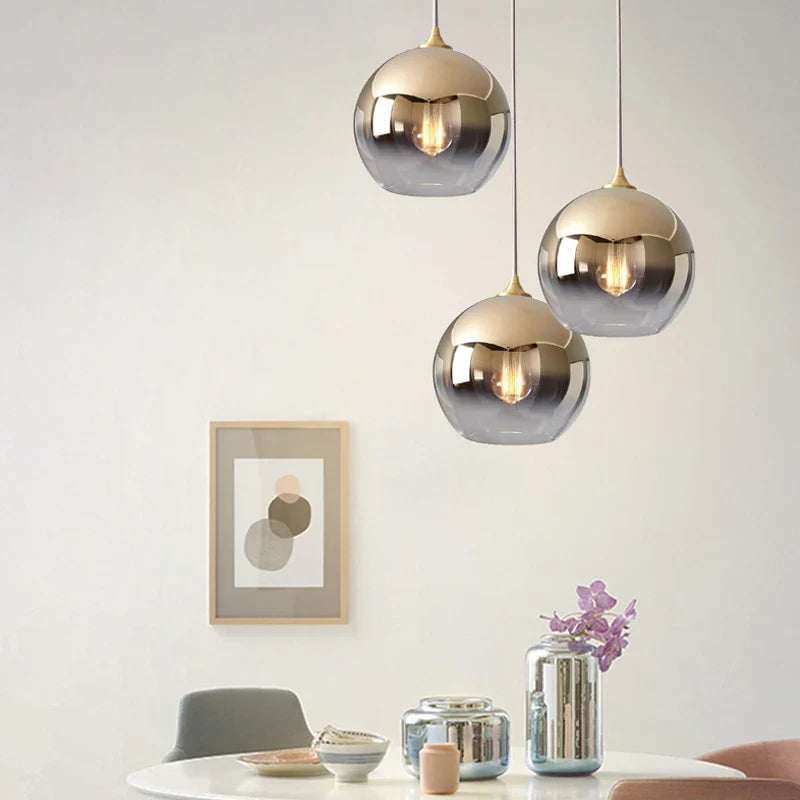 Hanglamp – Minimalistisch Glasdesign met LED/Glazia Orb