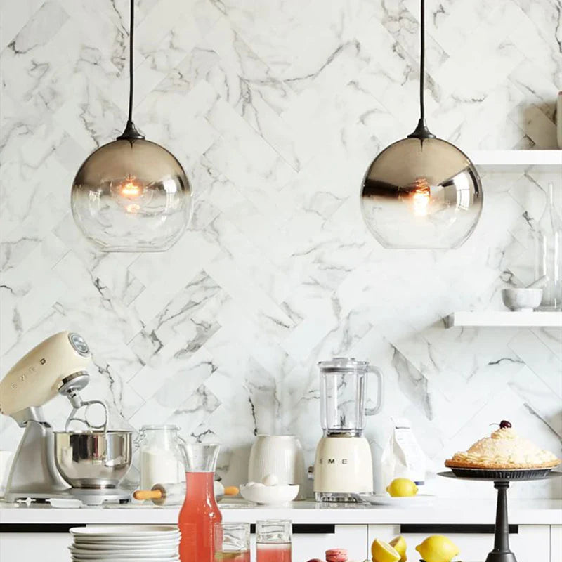 Hanglamp – Minimalistisch Glasdesign met LED/Glazia Orb