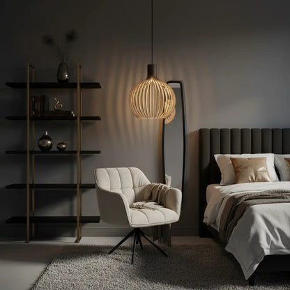 Fayrèn – Houten Hanglamp met Natuurlijke Uitstraling