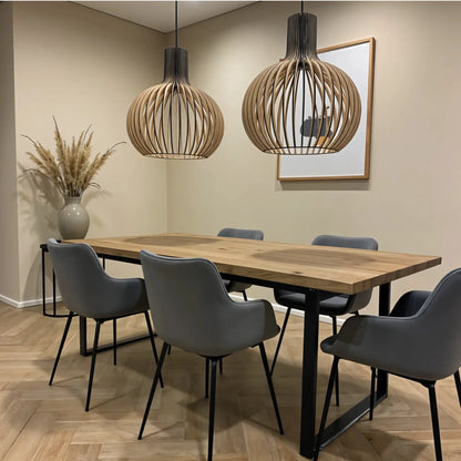 Fayrèn – Houten Hanglamp met Natuurlijke Uitstraling