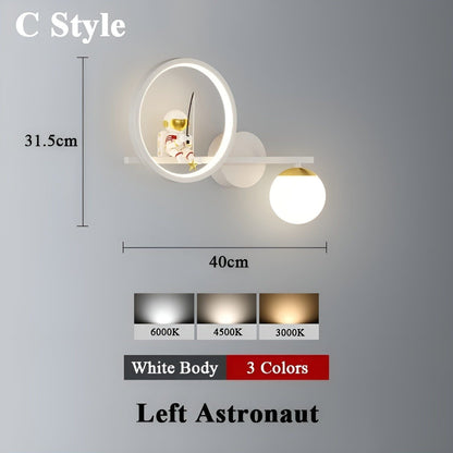 StarryDream – LED Wandlamp met Sterrenprojectie