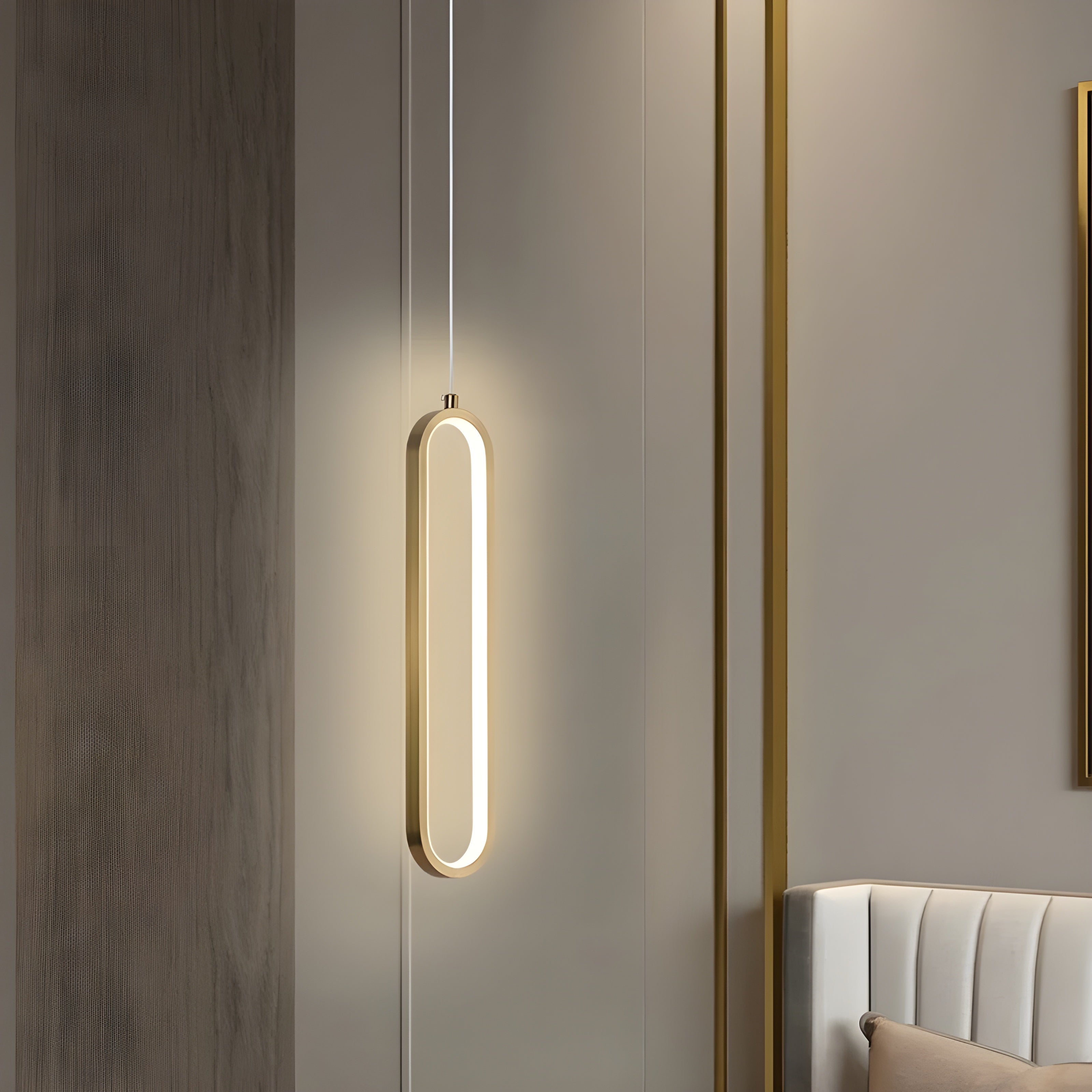 AuroraLuxe LED Hanglamp – Stijlvol Licht met Elegantie