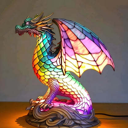 MystiLight – Tafellamp met Dierenmotief (Draak of Olifant)