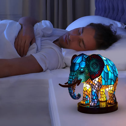 MystiLight – Tafellamp met Dierenmotief (Draak of Olifant)