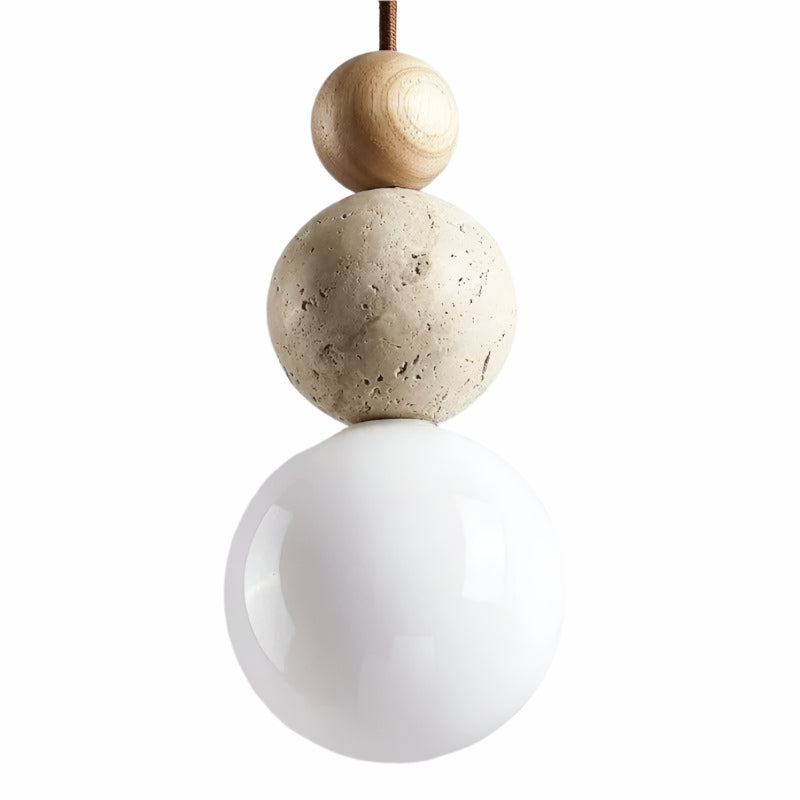 Solum Stone hanglamp – Natuurlijke elegantie met modern karakter