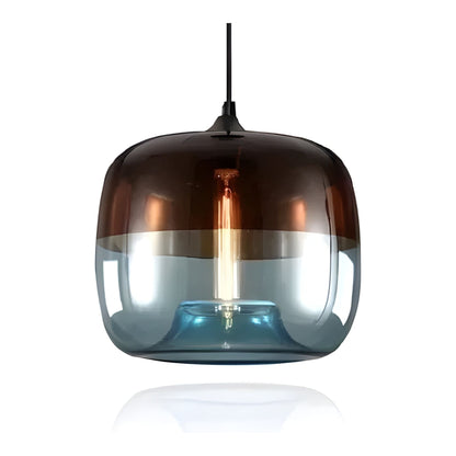 Vetro Retro Hanglamp – Kleurrijk Glasdesign met Retro Charme