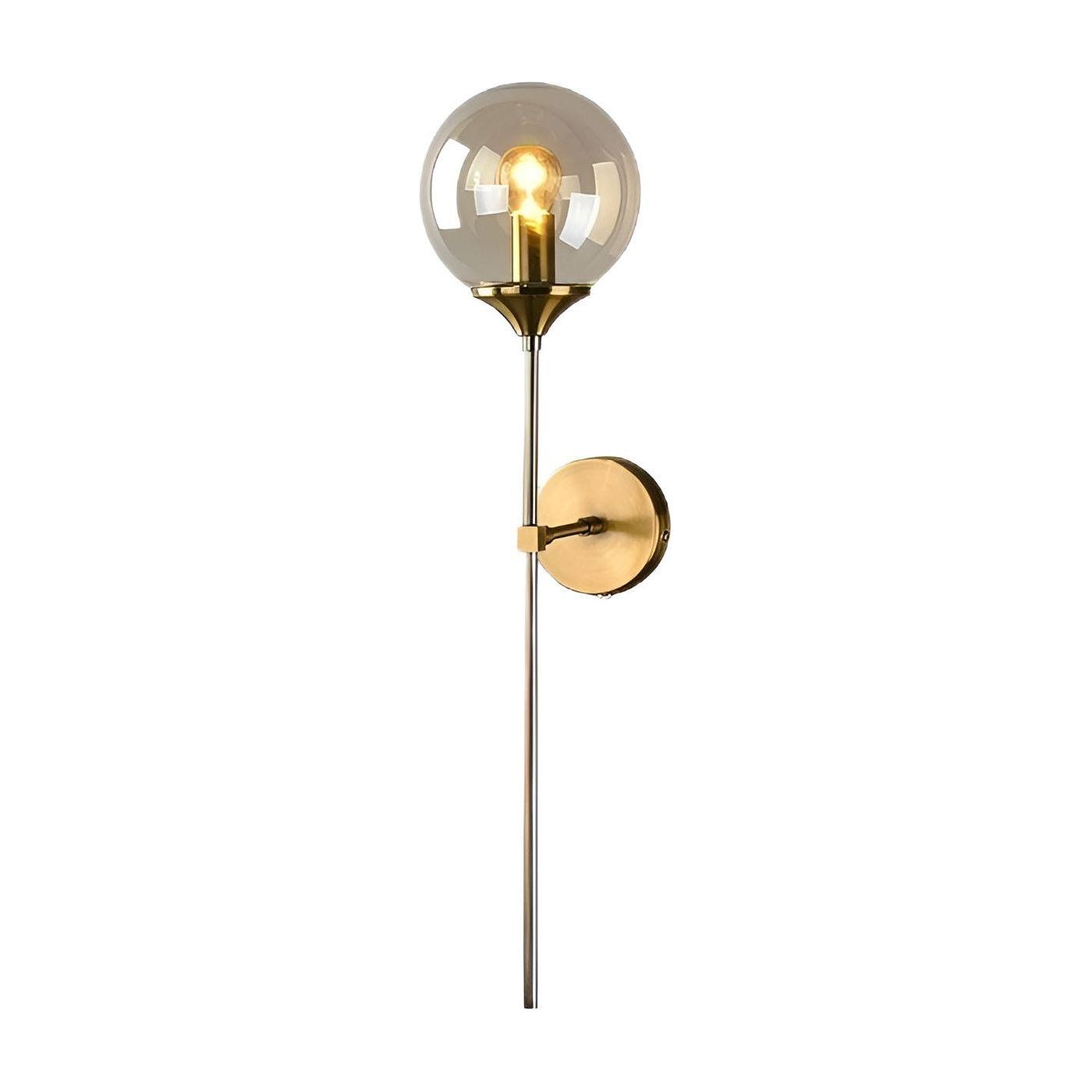 Lumisphere – Wandlamp van Glas & Goud
