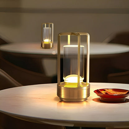 tafellamp van aluminium en acryl – Bonq