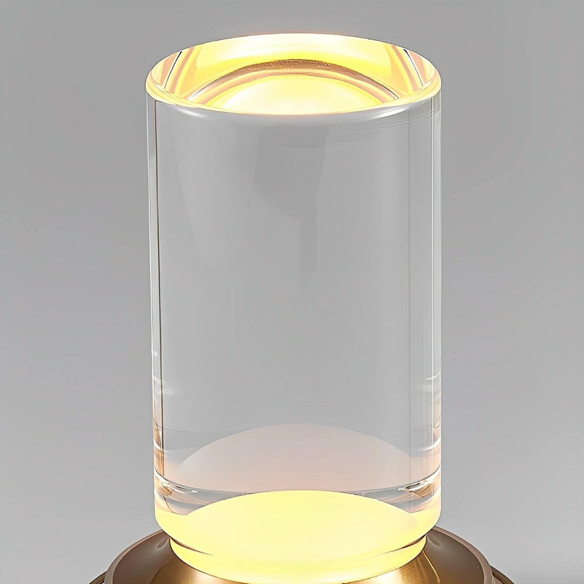 tafellamp van aluminium en acryl – Bonq