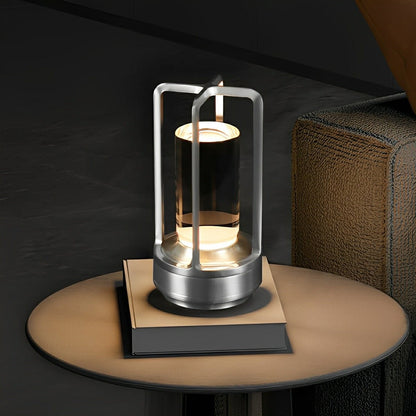 tafellamp van aluminium en acryl – Bonq