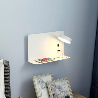 BedsideBeam – LED Wandleuchte mit USB-Lader