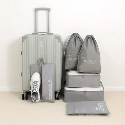 PackMate™ – 6-Delige Reisorganizer Set | Voor Perfect Georganiseerde Koffers