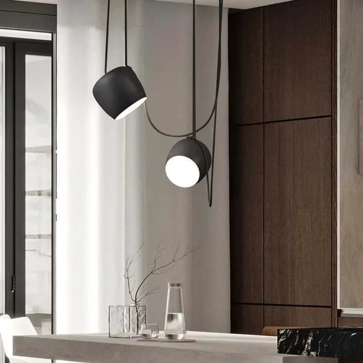 hanglamp van aluminium en acryl – Bonq