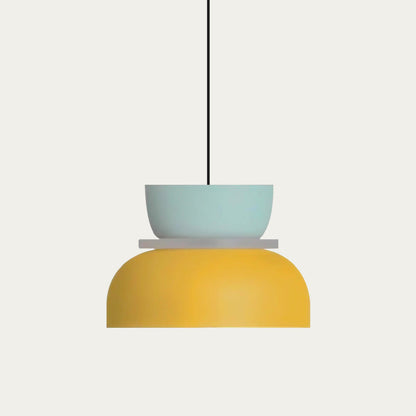 hanglamp van aluminium met een matte coating.– Bonq
