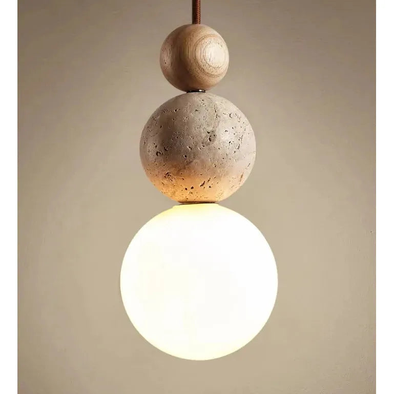 Solum Stone hanglamp – Natuurlijke elegantie met modern karakter