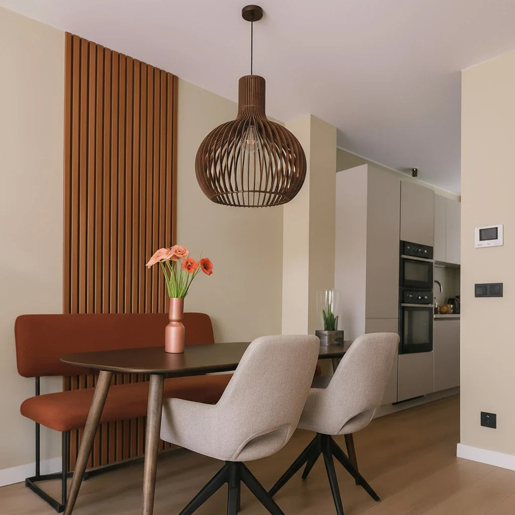 Fayrèn – Houten Hanglamp met Natuurlijke Uitstraling