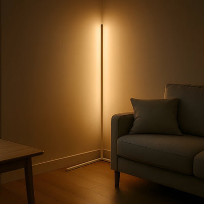 Qivora hoeklamp – zachte kleuren en moderne eenvoud